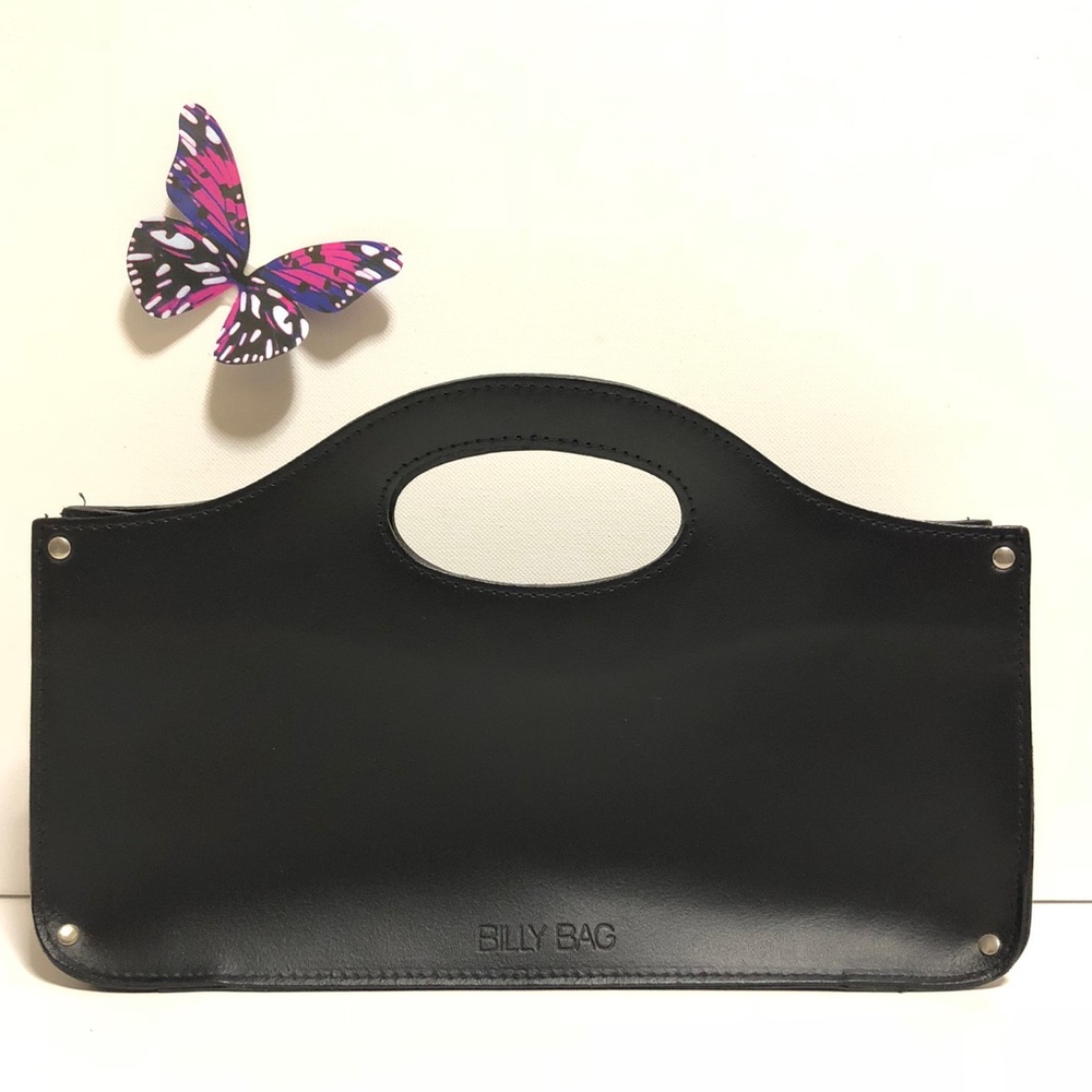 BILLY BAG Hand Bag 100% Leather